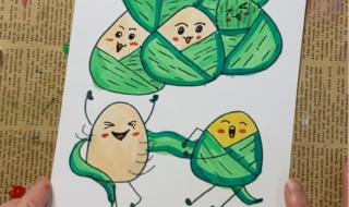 一二三年级画端午节 一二三年级画端午节