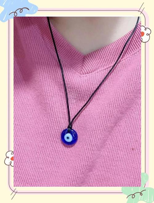 土耳其邪眼护身符的玻璃工艺（土耳其邪眼项链）