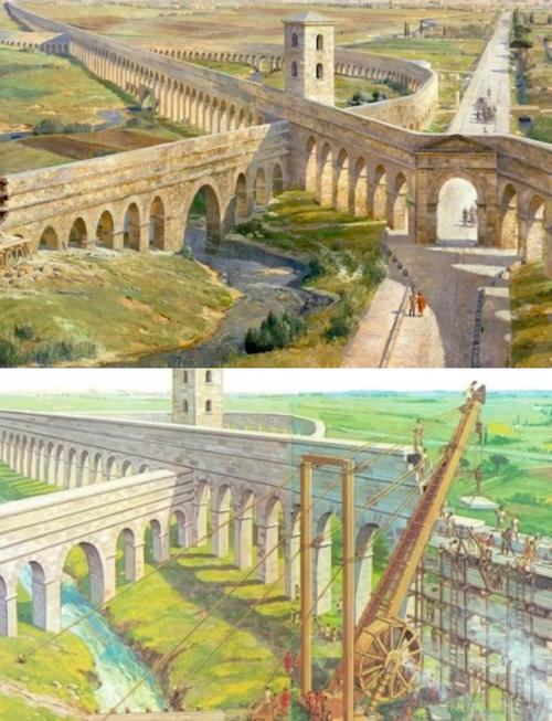 罗马道路的层级排水设计（罗马水道采用了什么结构）