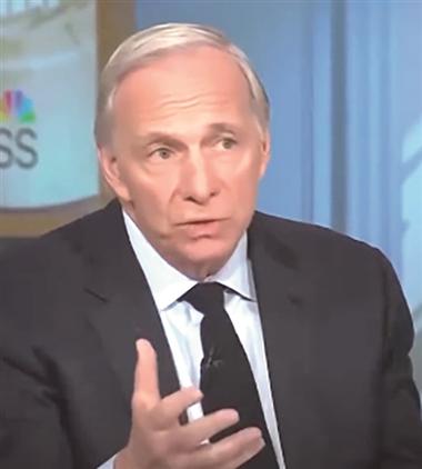 达利欧称美股“确定”处于泡沫区间