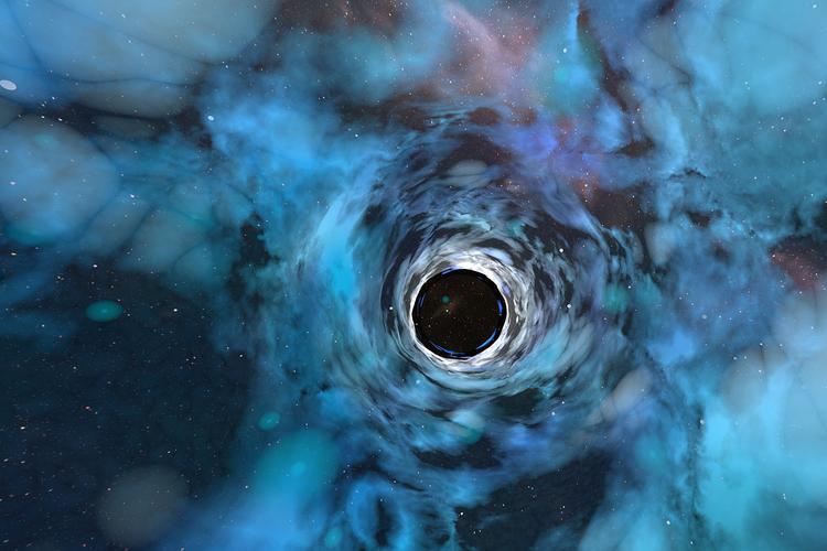 黑洞视界边的时空冻结现象(黑洞内部的时空结构)