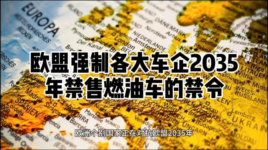 欧盟拟放弃2035年禁售内燃机汽车的禁令