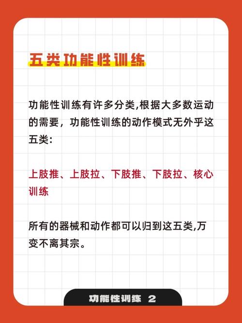 功能性训练：提升日常动作效率的科学（功能性训练最新理解）