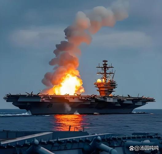 美国“福特”号航母发生火灾