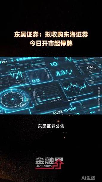 预案出炉!东吴证券拟收购东海证券83.77%股权,下周一复盘