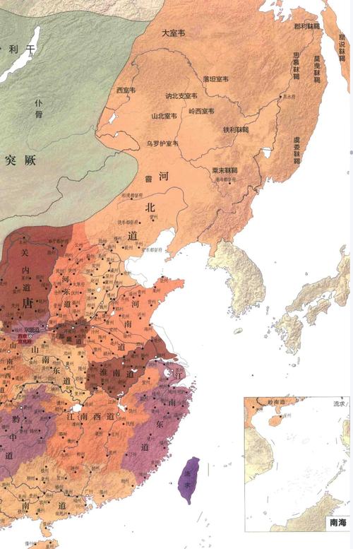 安史之乱各方势力(安史之乱各方势力地图)