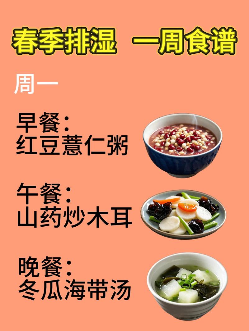 春季润燥食谱一览表（春季润燥食物）