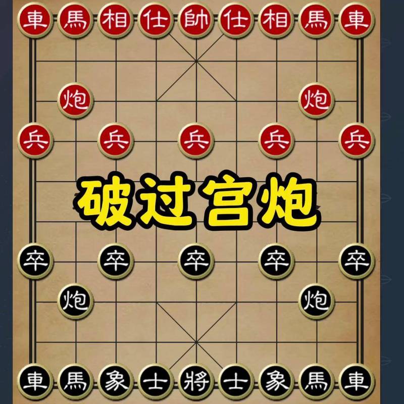中国象棋布局技巧中炮局（中国象棋中炮怎么走）